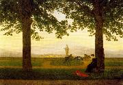 The Garden Terrace Caspar David Friedrich